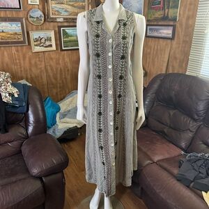 Vintage Boho Cottagecore Dress